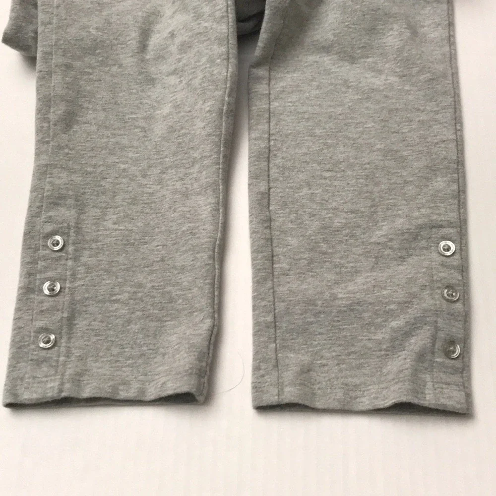 Lands' End Grey Leggings Size 8+